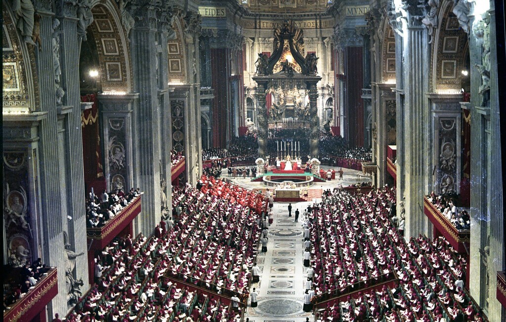 #11octobre 1962. Ouverture du Concile œcuménique Vatican II: l'héritage du Eglise habitée par une  "sympathie immense" pour l'humanité